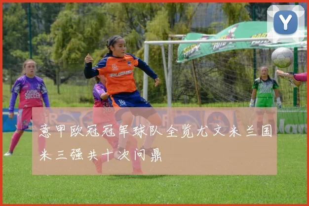 意甲欧冠冠军球队全览尤文米兰国米三强共十次问鼎